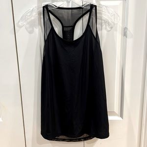 Lululemon loose fit tank top with mesh detail
